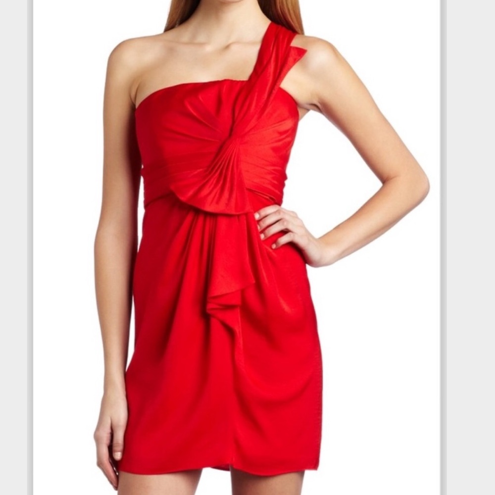 BCBGMAXAZRIA Women’s Palais Satin Dress size 4